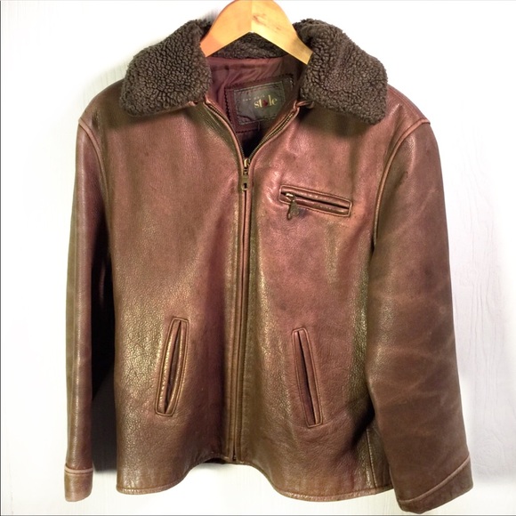 New York Style Jackets & Blazers - Bomber leather jacket New York Style